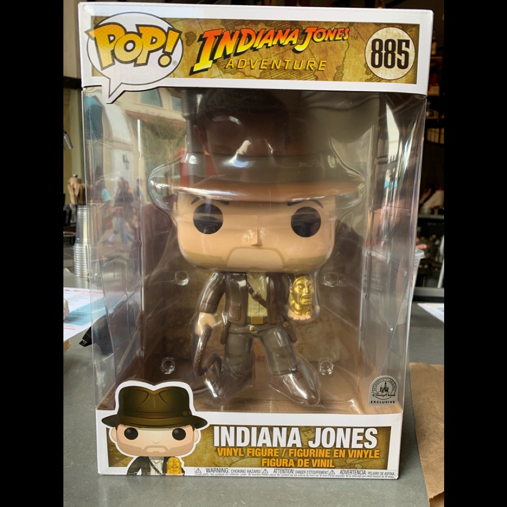 Indiana Jones Pop 885! Authentic Disney Parks 10"